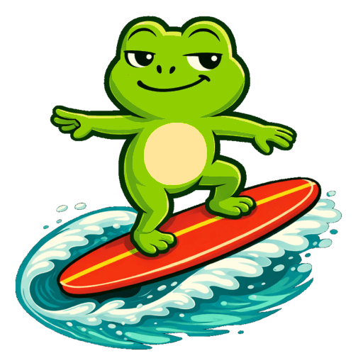 Froggy surf
