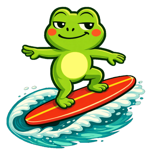 Froggy surf